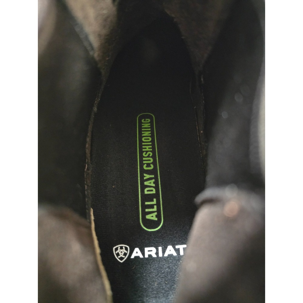 Ariat® (Men's 10 D) Booker™ Chelsea Wide Square Toe Western Boot - $150 - Picture 10 of 12